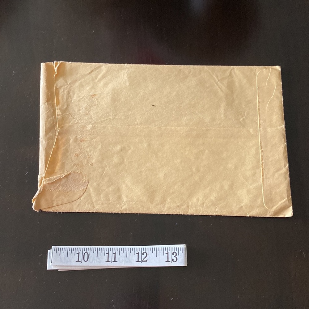 Vintage Gooch Feed Sewing Kit Envelope & Tape Measure! - Picture 3 of 3